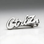 Personalized Name Tie Pin for Men | Custom Brass Tie Clip with Script Lettering