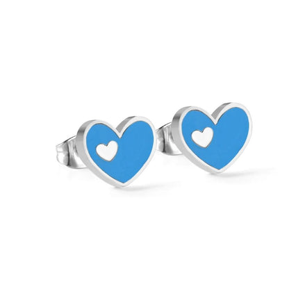 Moskai Heart Cufflink Collection | Available in Black, Pink & Blue | Valentine Love Edit