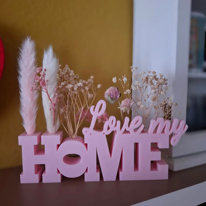 Moskai 3D Printed “Home” Sign Showpiece | Eco-Friendly Home Décor Gift
