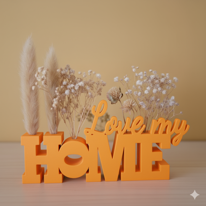 Moskai 3D Printed “Home” Sign Showpiece | Eco-Friendly Home Décor Gift