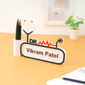 MOSKAI Personalized Doctor Pen Stand | 3D Custom Name Gift for Medical Professionals