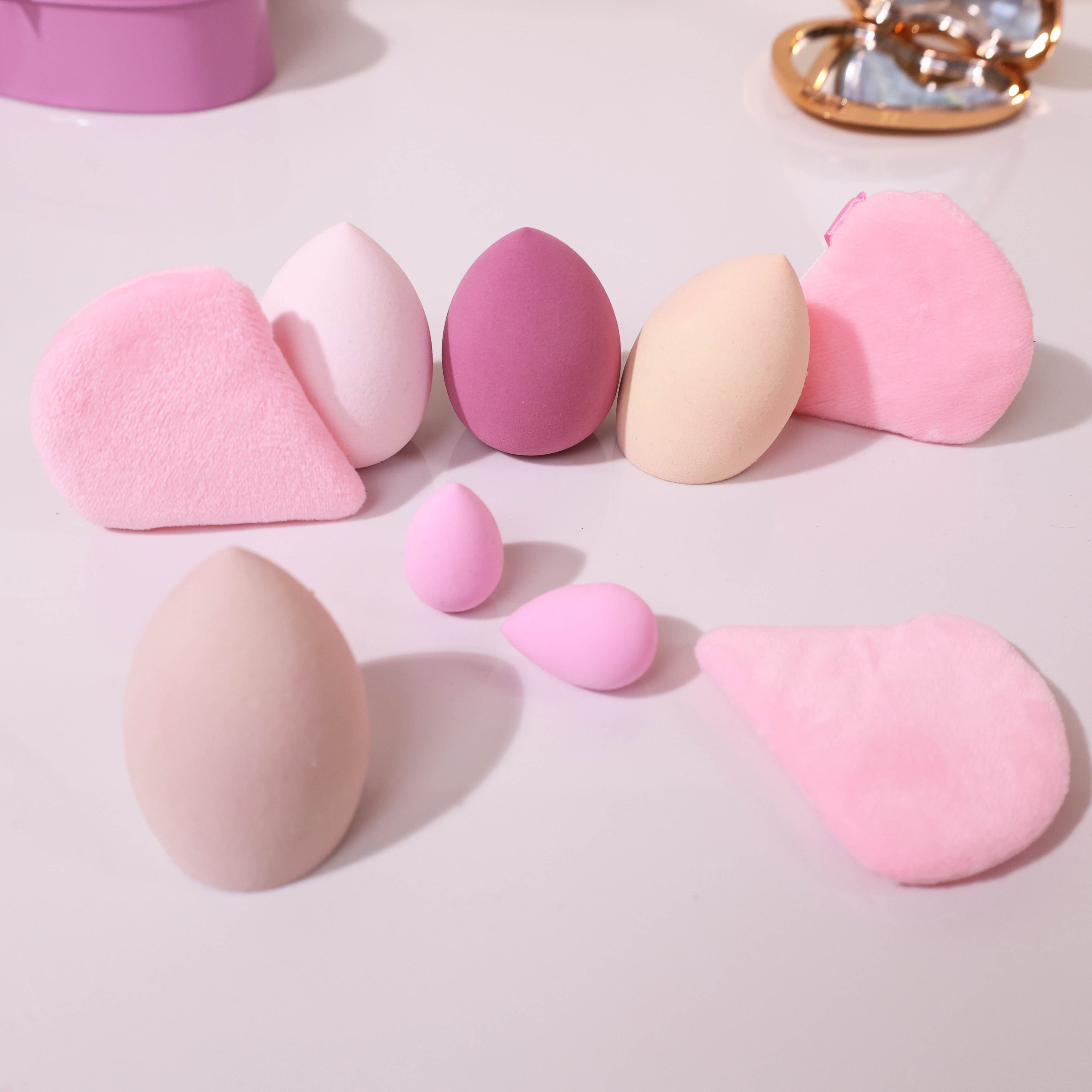 Pretty in Pink Self-Care & Beauty Accessory Gift Set | Aesthetic Vanity Hamper for Her