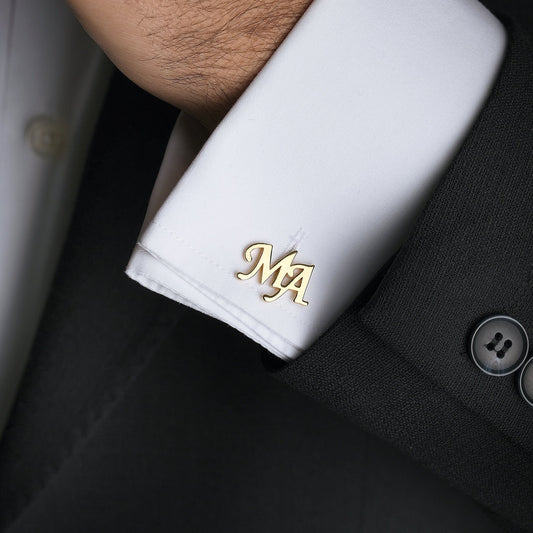 Custom Initial cufflink 