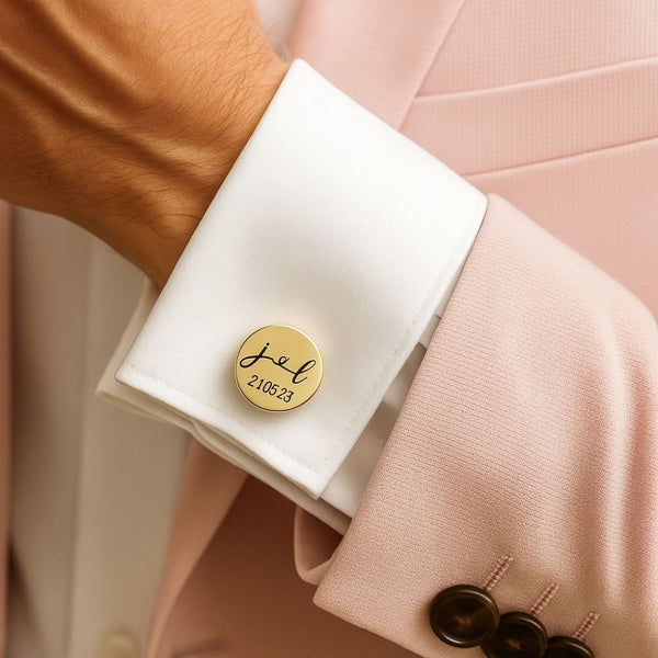 personalized cufflinks