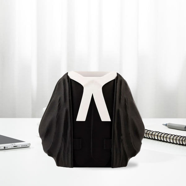 Personalised 3D Lawyer Coat Pen Stand for Desk by Moskai