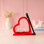 Personalised 3D Love Mobile Stand Holder by Moskai