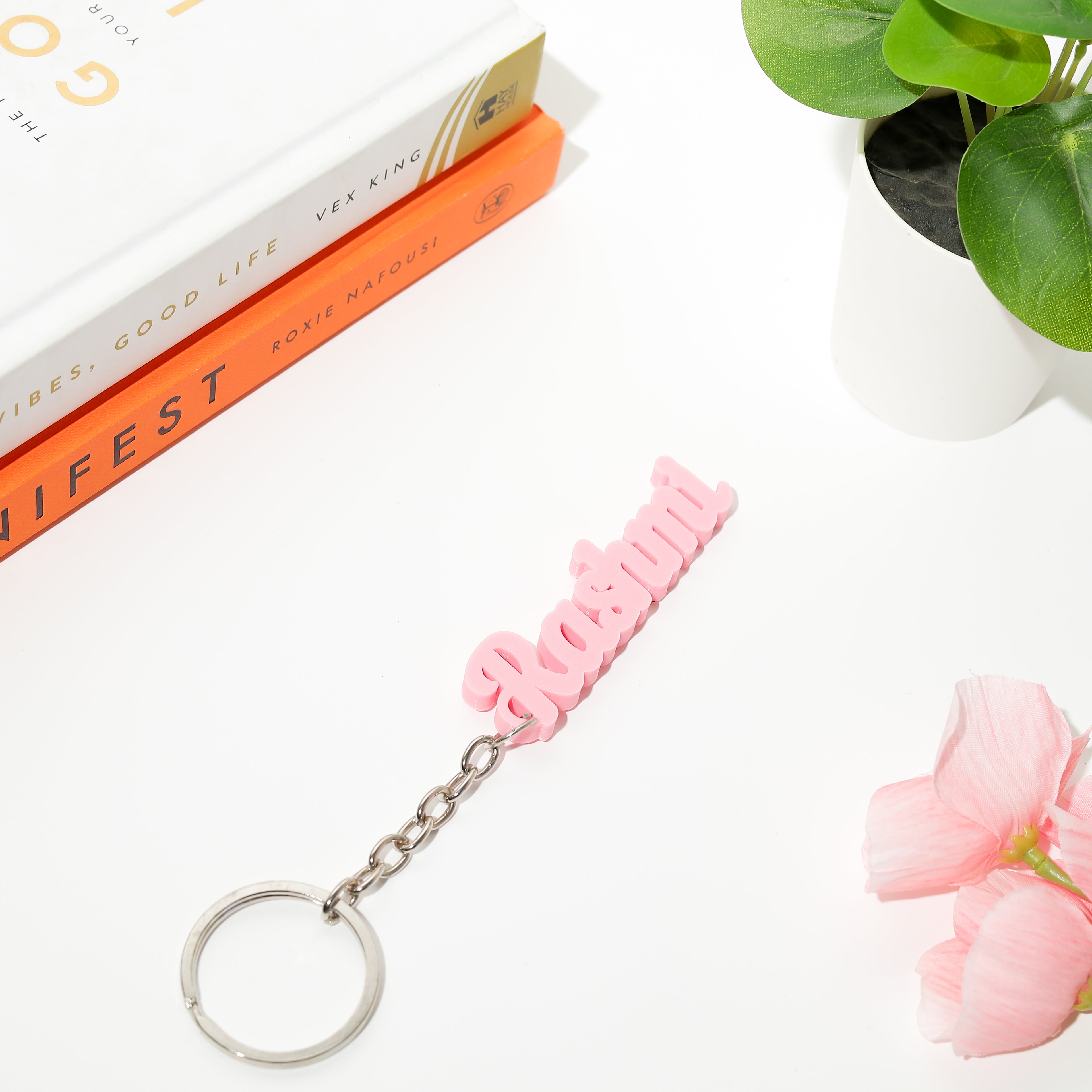 Personalised 3D Name Keychain for Keys by Moskai