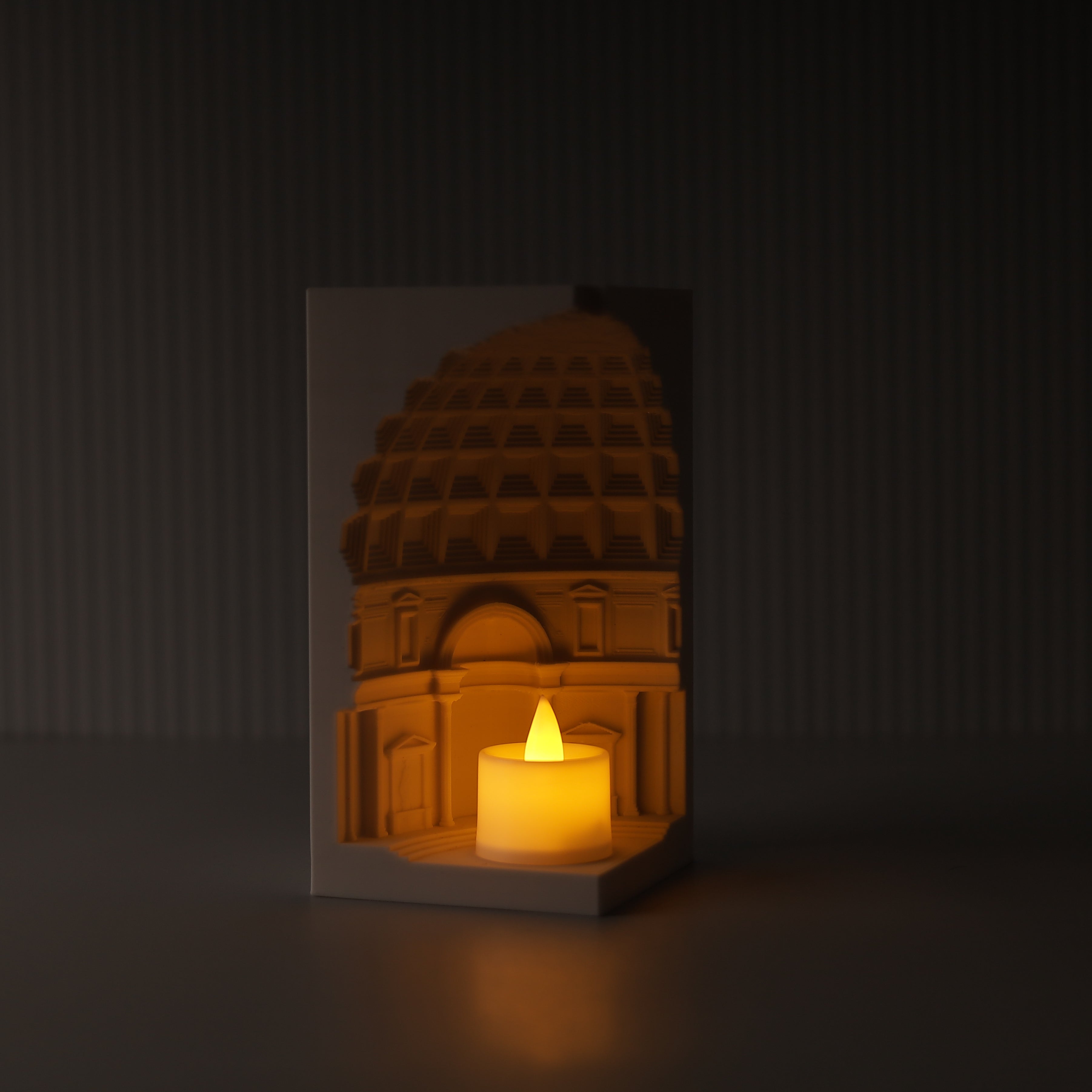 Personalized 3D Pantheon Centerpiece for Home Decor by Moskai