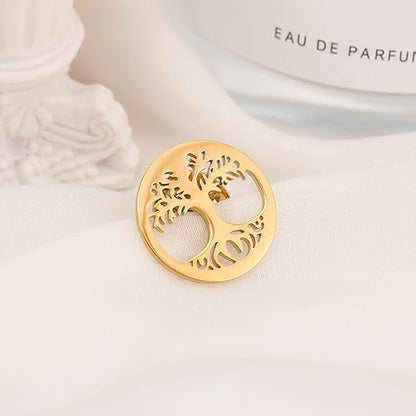 Moskai Wishing Tree Brooch – Custom Gift for Him or Her