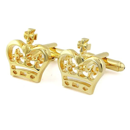 Moskai Crown Cufflinks for Men – Royal Custom Gift