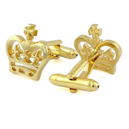 Moskai Crown Cufflinks for Men – Royal Custom Gift
