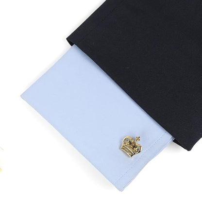 Moskai Crown Cufflinks for Men – Royal Custom Gift