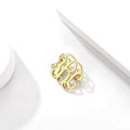 Custom Initials Brooch Pins for Suits, Dresses & Accessories