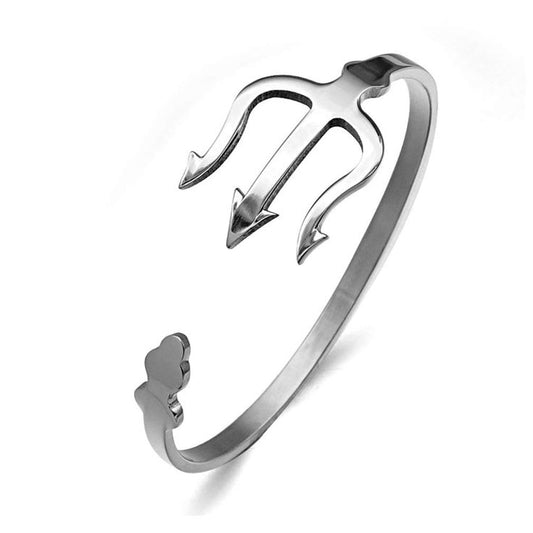 Forever Rakhi Bracelet for Brother – Stainless Steel Trishul Kada Rakhi for Men