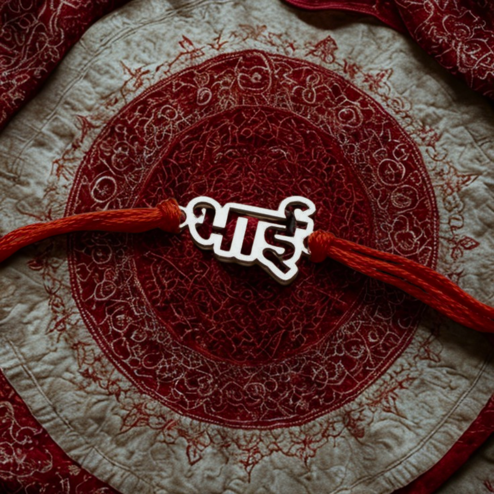 Custom Name Raksha Bandhan Rakhi for Brother by Moskai