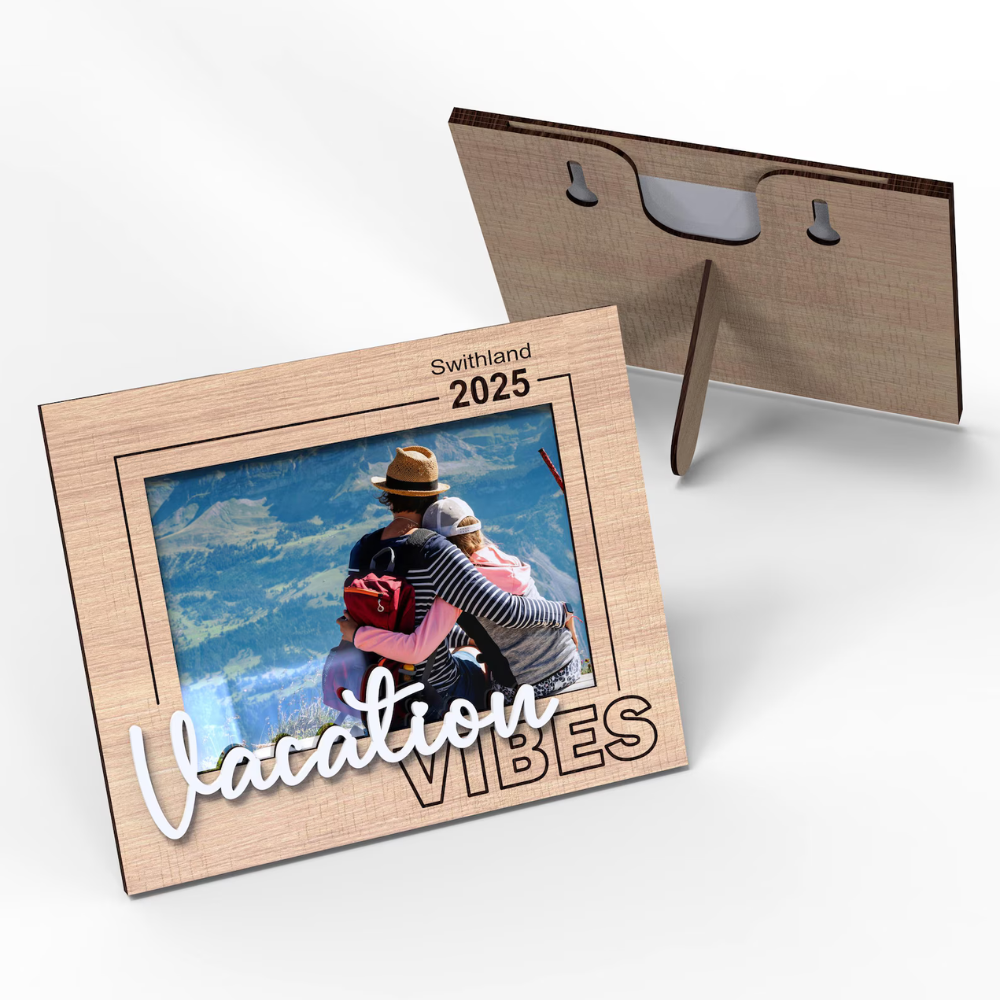 Moskai Travel Theme Personalised Photo Frame