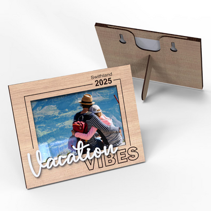 Moskai Travel Theme Personalised Photo Frame