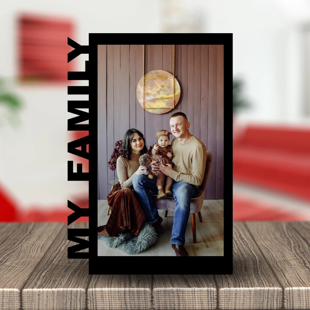 Moskai Personalised Family Photo Frame