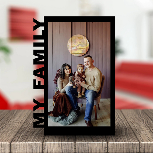 Moskai Personalised Family Photo Frame