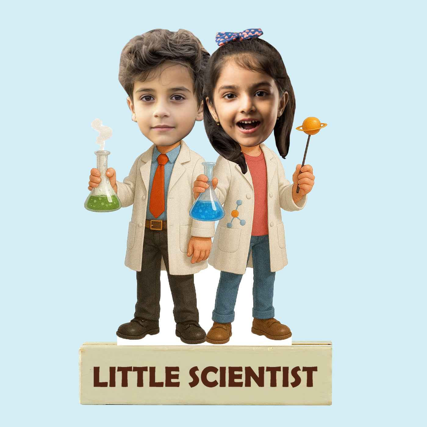 Personalised Doctor Theme Caricature for Kids | Motivational Gift