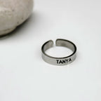 personalised rings, initial rings, name rings, name ring, gold initial ring, personalized rings for women, rings for women, silver ring for women, custom name ring, custom rings for women, rose gold rings for women, minimalist rings