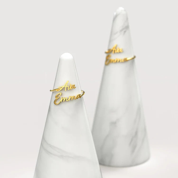 personalised rings, initial rings, name rings, name ring, gold initial ring, personalized rings for women, rings for women, silver ring for women, custom name ring, custom rings for women, rose gold rings for women, minimalist rings