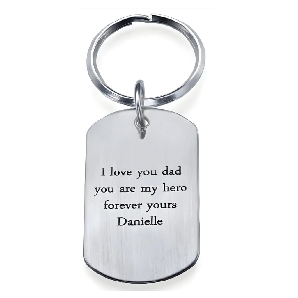 Personalized Metal Keychain