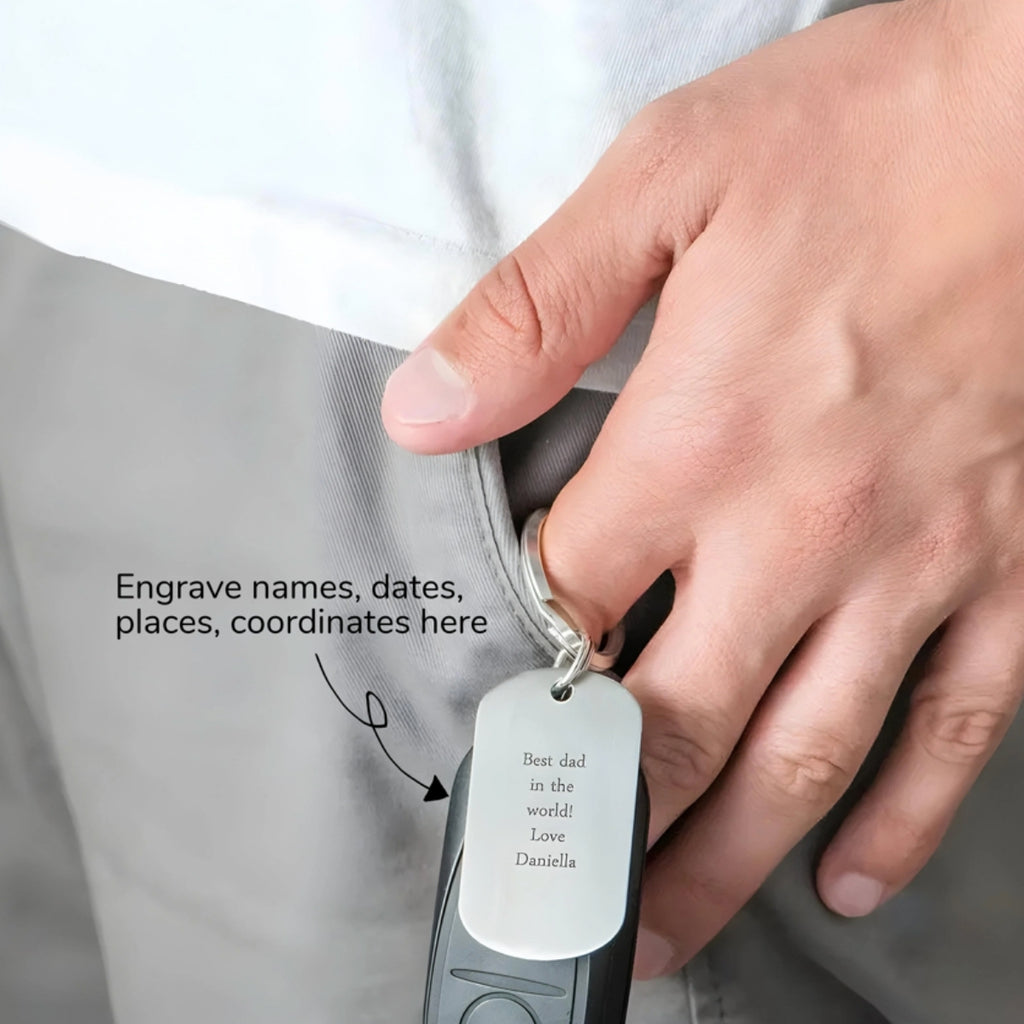 Personalized Metal Keychain