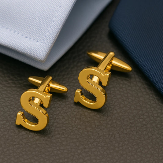 Personalised Initial Letter Cufflinks