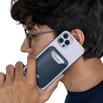 Chipku Card and Money Holder for Mobile Blue