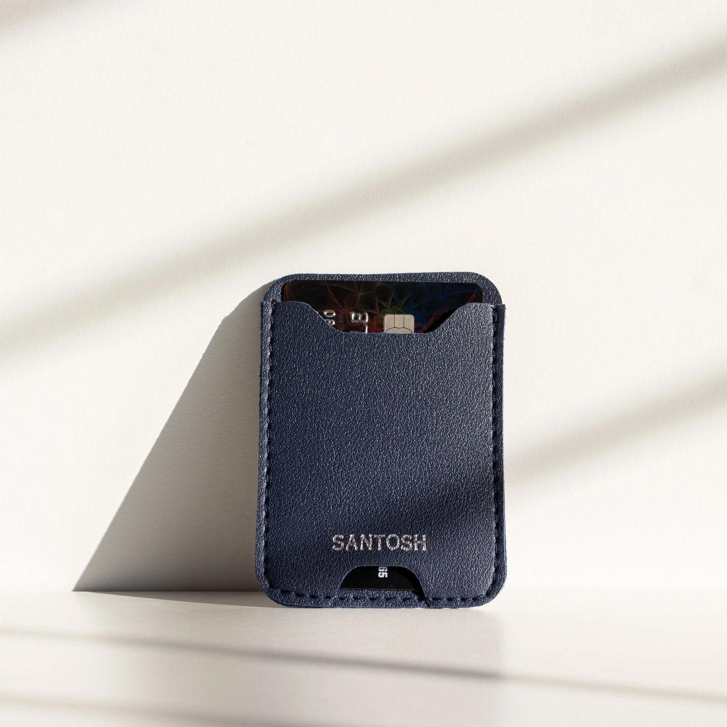 Chipku Card and Money Holder for Mobile Blue