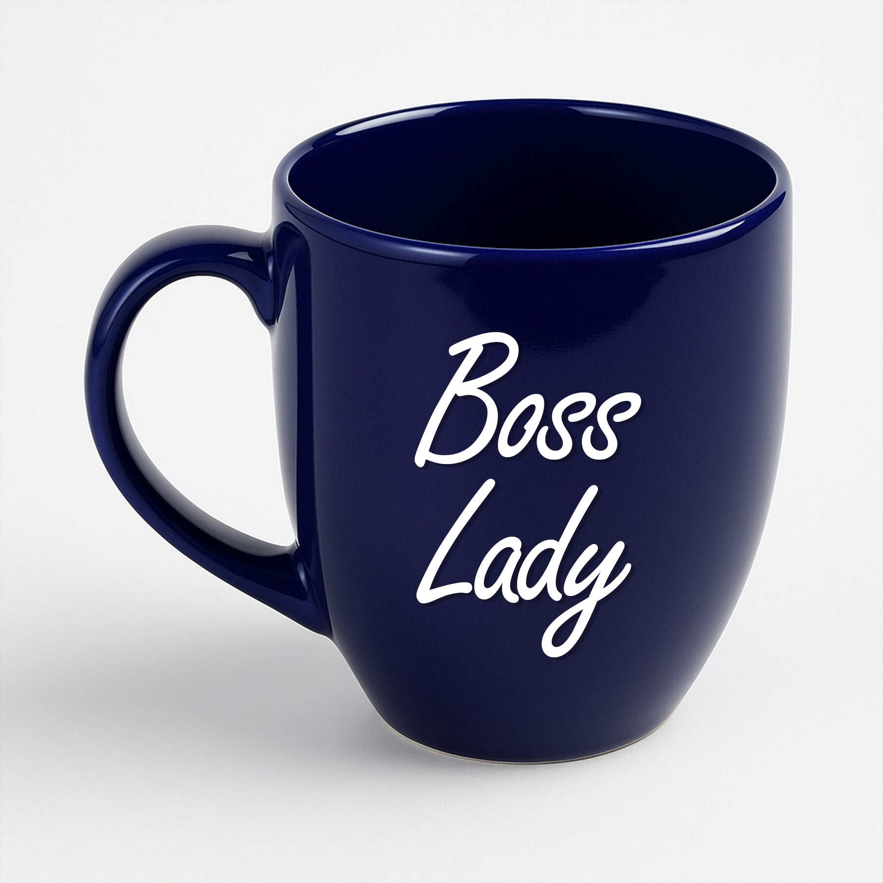 Moskai Personalised Boss Lady Blue Mug – Custom Name Coffee Mug