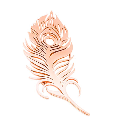 Moskai Peacock Grace Brooch Pin | Elegant Wedding & Festive Accessory | Premium Enamel Finish