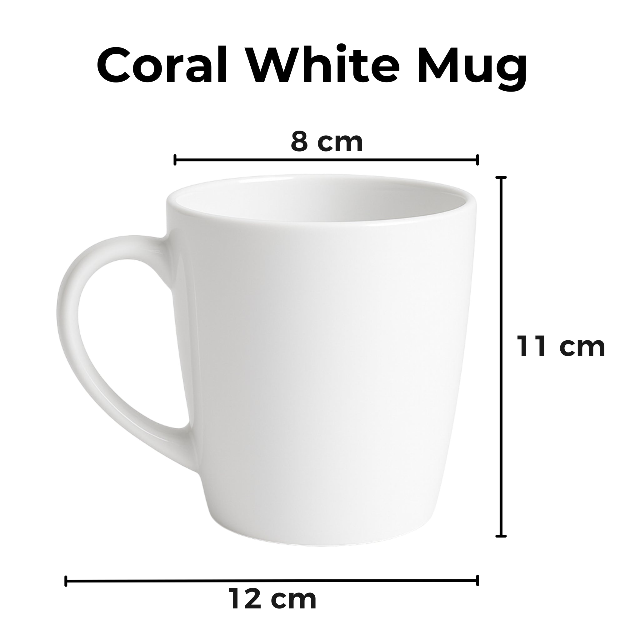 Moskai Personalised Name Mug for Her – Elegant Custom Coffee & Tea Cup