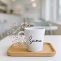 Moskai Personalised Name Mug for Her – Elegant Custom Coffee & Tea Cup