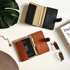 MOSKAI Personalised Passport Cover with Flap