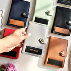 MOSKAI Personalised Passport Cover with Flap