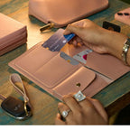 MOSKAI Personalised PU Leather Passport & Travel Organizer