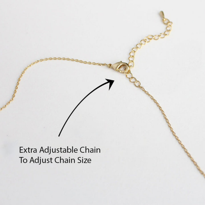 Moskai Personalised Rose Name Pendant | Custom Valentine Jewelry