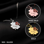 Personalized Four Leaf Clover Necklace for Women for Girls, Wife & Girlfriend- Perfect Birthday & Anniversary Gift