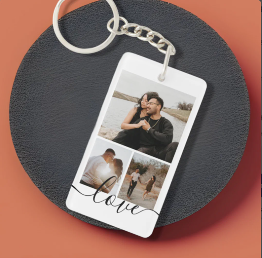 Moskai Personalized Picture Keyring – Custom Memory Gift