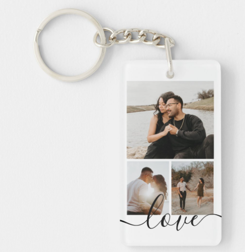 Moskai Personalized Picture Keyring – Custom Memory Gift