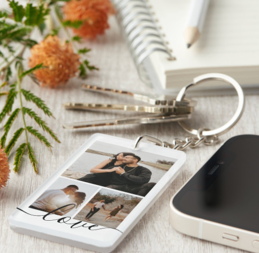 Moskai Personalized Picture Keyring – Custom Memory Gift