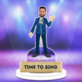 Singer Personalized Caricature Desk Stand | Custom Made by Moskai