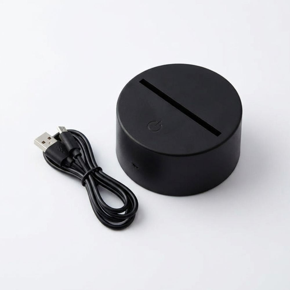 Moskai Spotify Link Personalised LED Lamp for Couple with Photo & Names