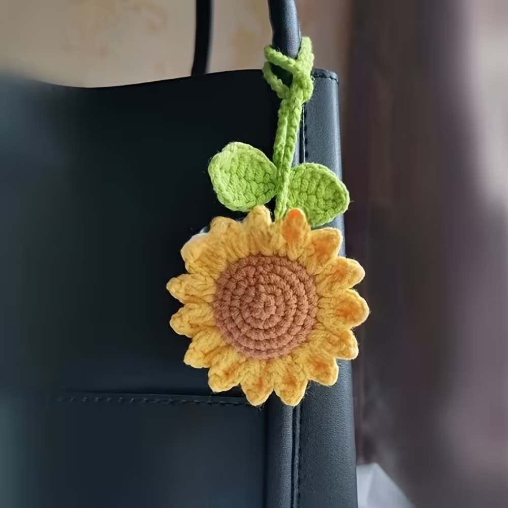 unique home decor sunflower crochet bookmark

home accessories sunflower crochet bag charm

cool home decor decorative sunflower charm

modern decor crochet bookmark and bag accessory

home decor accessories sunflower crochet accent

custom home decor crochet sunflower bookmark charm