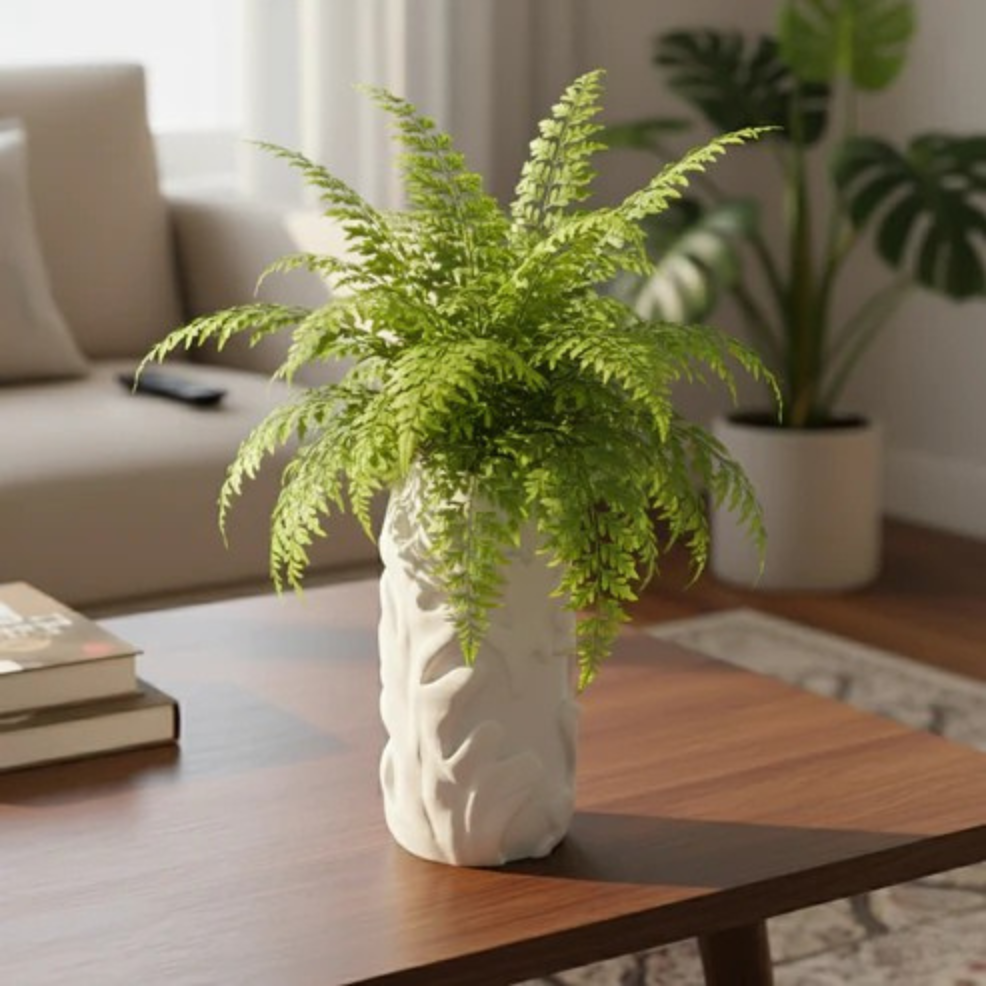 Moskai  Modern 3D Decorative Vase for Flowers & Indoor Plants