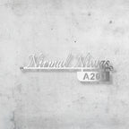 Personalized Laser-Cut Metal Nameplate with House Number - Custom Home Decor 7x8 Inches