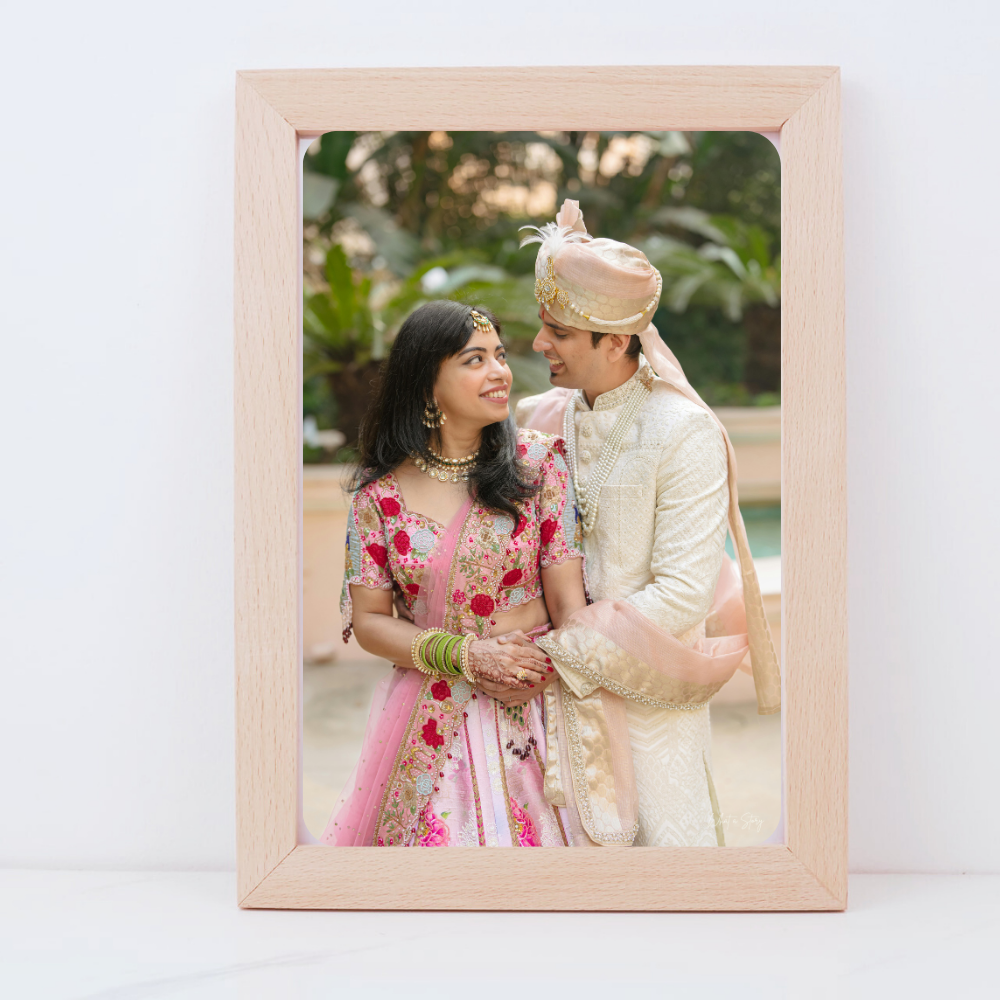 MOSKAI | Wedding Couple Photo Frame