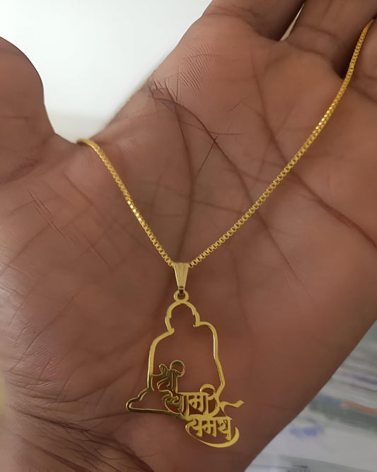 Moskai Shree Swami Samarth Pendant for Men & Women